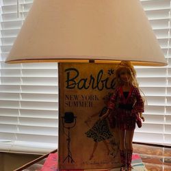 Barbie Lamp - One Of A Kind