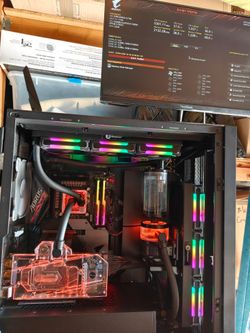 Custom cooled i9 gaming computer