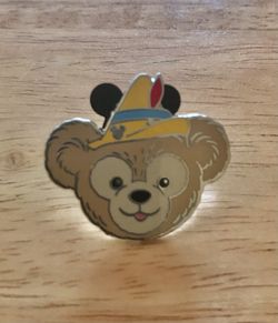 PINOCCHIO Duffy's Hats Teddy Bear Hat 2013 Hidden Mickey Disney Pin 94982