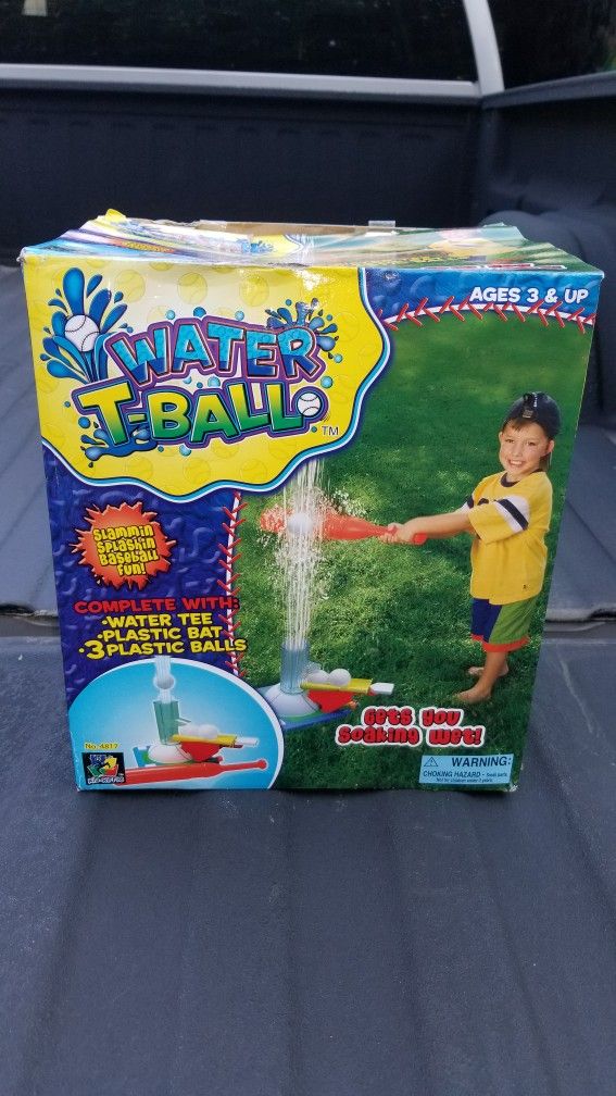 NEW IN BOX WATER TBALL. PICK UP MIDDLEBORO ONLY FINAL SALE