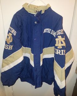 Notre Dame Starter jacket