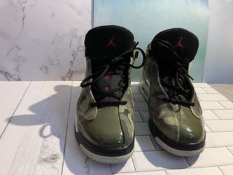 Camo Jordan Dub Zero Size 9