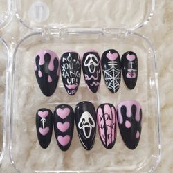 halloween press on nails 