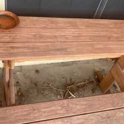  Bench And Picnic Table