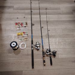 Fishing Rods Lines And Lures 