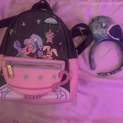Disney ears + Backpack Bundle ( Alice In Wonderland)