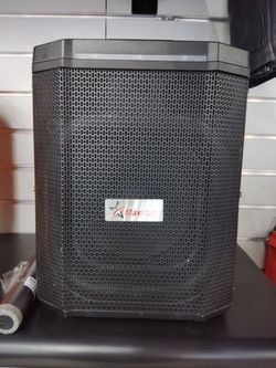 Maxstar portable speaker