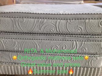 Brand new orthopedic mattress and box spring