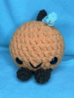 Crochet Orange Jellycat Plushie