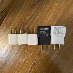 Apple and Android chargers