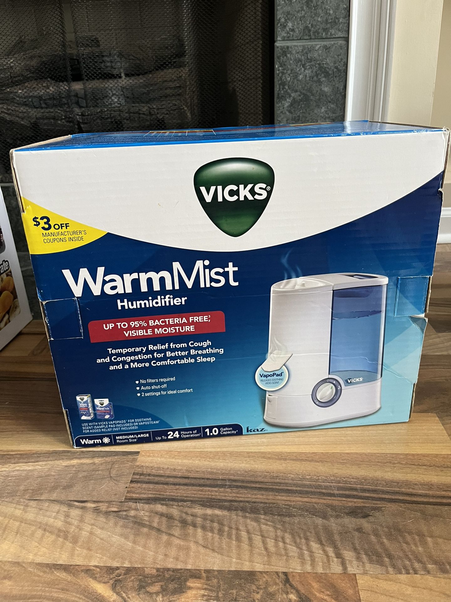 Vicks Warm Mist Humidifier 