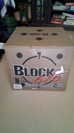 Shooting block used one time