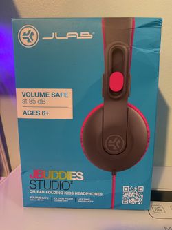 🎧 JLab JBuddies Studio² Kids Headphones — BRAND NEW (Box Bent in Shipping)