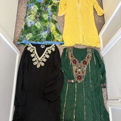 Indian Women’s Clothing Lot - Size Small - Needs Wash