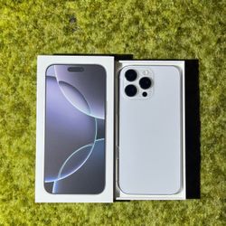 iPhone 16 Pro Max | 256GB | White Titanium | Factory Unlocked