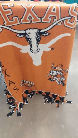 Longhorn to sided blanket