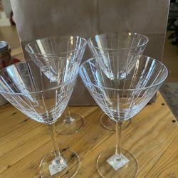 Rare Lennox  Staccato Martini Glass