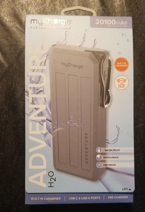 myCharge Adventure H20 Portable Charger
