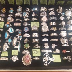 Real 925 Sterling Silver Rings