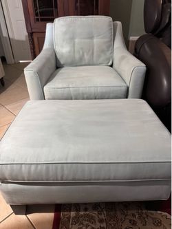 Armchair with Ottoman