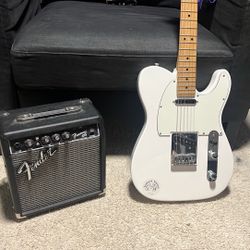 Telecaster fender Electric Guitar With Frontman 10G Amp