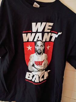 New Miami Heat We Want Back T-shirt 