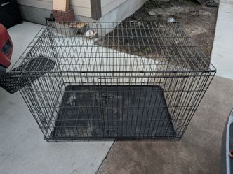 Large dog crate 48x30x33