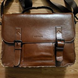 Banuce Leather Messenger Bag