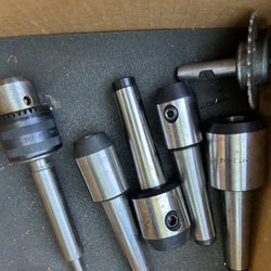 Morse Taper End MillHolders And End Mill Holders W/ Draw Bar End , Drill Chuck Arbors , 