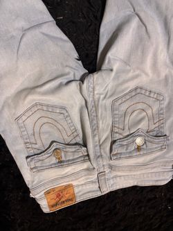 True Religion Light Wash Denim Jeans