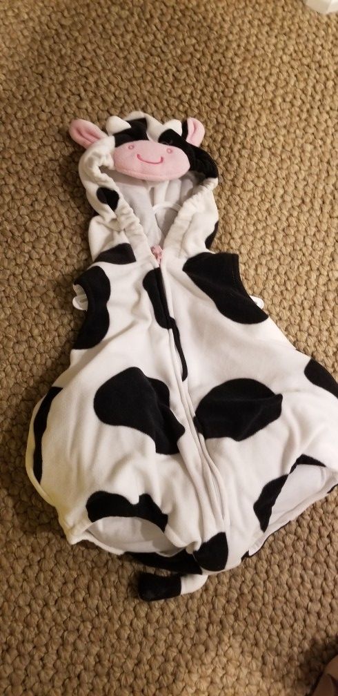Cow Costume Baby 3-6 Mo