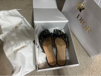 Dior bow slide