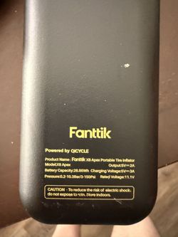 Rechargeable air pump