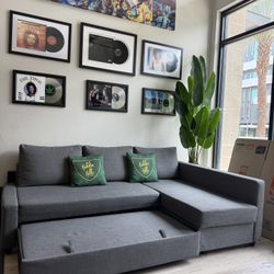 Comfy Couch With Storage That Turns Into Bed