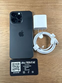 📱 iPhone 15 Pro Max | 256GB | Black Titanium | Unlocked (Any Carrier)