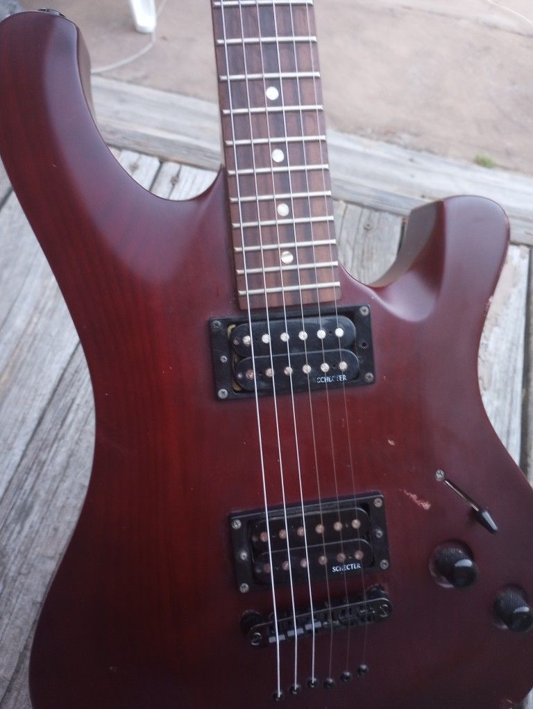 Schecter Diamond Series 006 guitar Mahogany