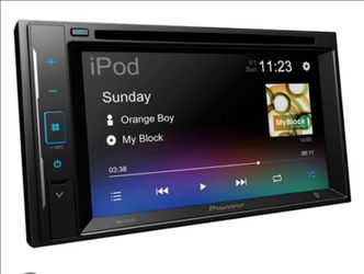 Pioneer Pioneer AVH-A245BT Double Din with Built in CD DVD 6.2" Touch Digital