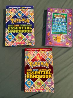 Pokémon Essential Handbook Set of 3 Scholastic