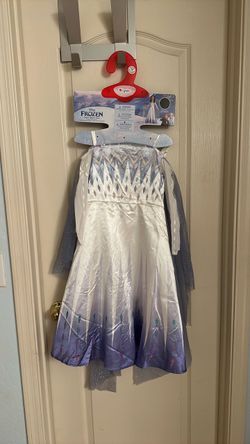 Elsa snow queen gown