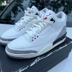 Nike Air Jordan OG Retro 3 White Cement Men’s Size 9