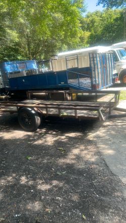 12 foot utility trailer brand new axle