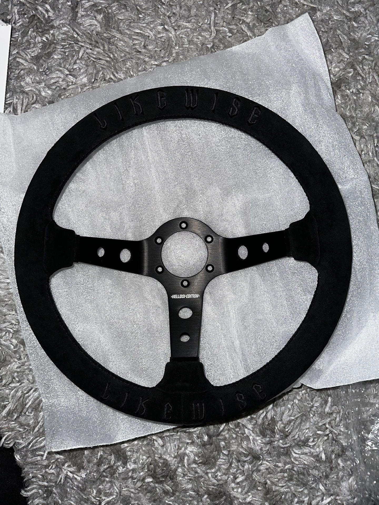 330mm ATC Likewise Hellboy Steering Wheel for Sale in Los Angeles