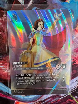 Disney Lorcana Snow White Fair Hearted Enchanted
