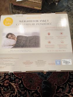 New Weighted blanket gray color