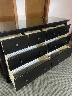 Ikea hemnes 8 drawer online dresser glass top