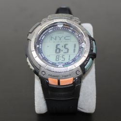 Men's Solar Watch CASIO "Pathfinder" (2894) PAG-80 Comp. Barometer New Battery