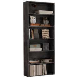 Bookshelves and Bookcases Floor Standing 6 Tiers Display Storage Shelves 70 in Tall Bookcase Home Decor Furniture for Home Office, Living Room, Bed Ro
