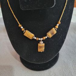 Tiger Eye Necklace 