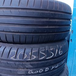 Vendo 2 Llantas Usadas 205 55 16 Goodyear 