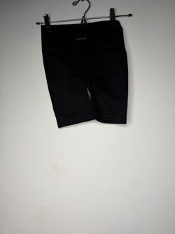 PAVOI Black Biker Shorts